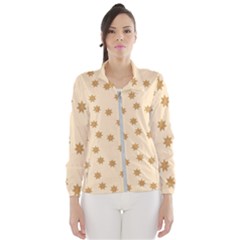 Gingerbread Star Women s Windbreaker by artworkshop