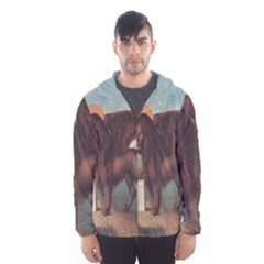 Lion Of Venice, Italy Men s Hooded Windbreaker by ConteMonfrey