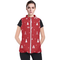 Abstract-cute-christmas Seamless Women s Puffer Vest by nateshop
