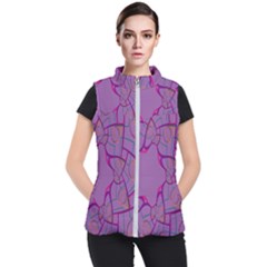 Abstract-1 Women s Puffer Vest by nateshop