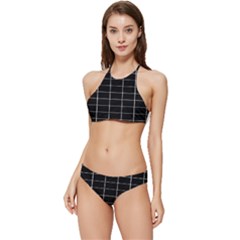 Box Black Banded Triangle Bikini Set by nateshop