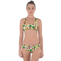 Cactus Criss Cross Bikini Set by nateshop