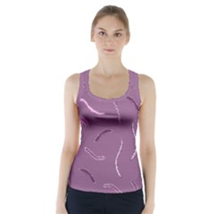 Feather Racer Back Sports Top by nateshop