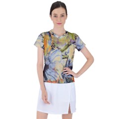Flower Women s Sports Top by nateshop