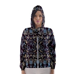 Pattern-mandala Women s Hooded Windbreaker by nateshop