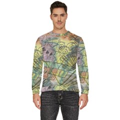 Energy Flow Intuition Men s Fleece Sweatshirt by Wegoenart