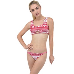 Nordic-seamless-knitted-christmas-pattern-vector The Little Details Bikini Set by nateshop