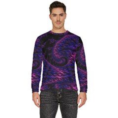 Fractal Mandelbrot Abstract Background Pattern Men s Fleece Sweatshirt by danenraven