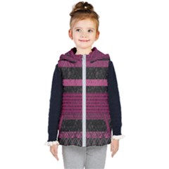 Background-044 Kids  Hooded Puffer Vest by nateshop