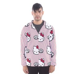 Hello Kitty Men s Hooded Windbreaker by nateshop