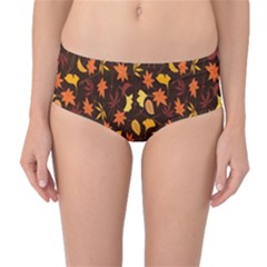 Thanksgiving Mid-waist Bikini Bottoms by nateshop