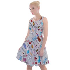 Medical Devices Knee Length Skater Dress by SychEva