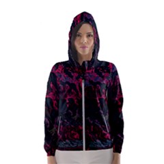 Granite Glitch Women s Hooded Windbreaker by MRNStudios