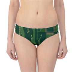 Technology Board Trace Digital Hipster Bikini Bottoms by artworkshop