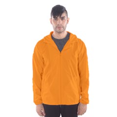 Color Ut Orange Men s Hooded Windbreaker by Kultjers