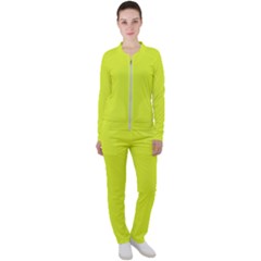 Color Luis Lemon Casual Jacket And Pants Set by Kultjers