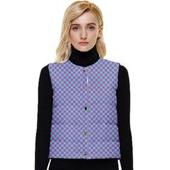 Pattern Women s Short Button Up Puffer Vest by gasi