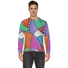 Modern Art Men s Fleece Sweatshirt by gasi