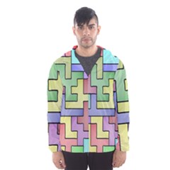 Colorful Stylish Design Men s Hooded Windbreaker by gasi