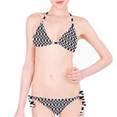 Seamless Abstract Geometric Pattern Background Classic Bikini Set