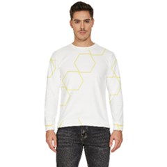 Abstract Hexagon Pattern T- Shirt Abstract Hexagon Pattern T- Shirt Men s Fleece Sweatshirt by maxcute