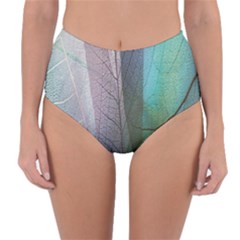 Abstract Pattern  Reversible High-waist Bikini Bottoms by artworkshop