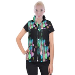 Design Microbiology Wallpaper Women s Button Up Vest by artworkshop