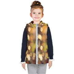 Design Pattern Specia Kids  Hooded Puffer Vest by artworkshop