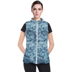 Texture Reef Pattern Women s Puffer Vest by artworkshop