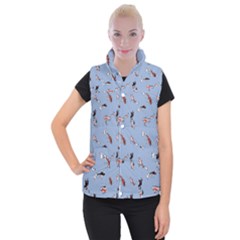 Koi! Women s Button Up Vest by fructosebat