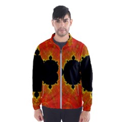 Fractal Mandelbrot Set Pattern Art Men s Windbreaker by Ravend