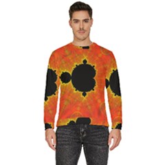 Fractal Mandelbrot Set Pattern Art Men s Fleece Sweatshirt by Ravend