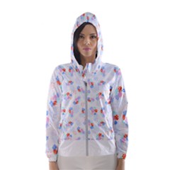 Exotic Flowers T- Shirt Modern Exotic Tropical Jungle Pattern T- Shirt Women s Hooded Windbreaker by maxcute