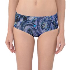 Dweeb Design Mid-waist Bikini Bottoms by MRNStudios