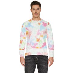 Hawaii T- Shirt Hawaii Blossoms Garden T- Shirt Men s Fleece Sweatshirt by maxcute