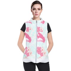 Hawaii T- Shirt Hawaii Lis Flowers Trend T- Shirt Women s Puffer Vest by maxcute