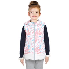 Tropical Island T- Shirt Pattern Love Collection T- Shirt Kids  Hooded Puffer Vest by maxcute