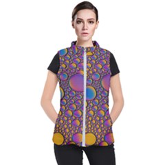 Bubble Color Women s Puffer Vest by artworkshop