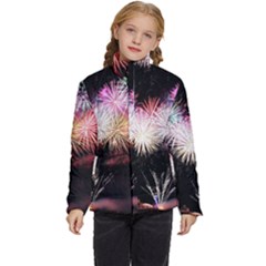 Firework Kids  Puffer Bubble Jacket Coat by artworkshop