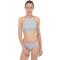 Grey Goose	 - 	racer Front Bikini Set by ColorfulSwimWear