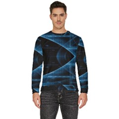 Technology Digital Business Polygon Geometric Men s Fleece Sweatshirt by Ravend