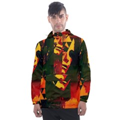 Counting Coup Men s Front Pocket Pullover Windbreaker by MRNStudios