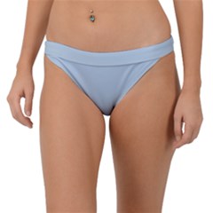 Pale Aqua Blue	 - 	band Bikini Bottoms by ColorfulSwimWear