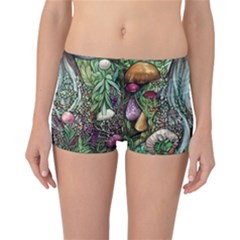 Craft Mushroom Reversible Boyleg Bikini Bottoms by GardenOfOphir