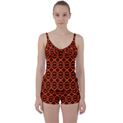 Pattern 14 Tie Front Two Piece Tankini by GardenOfOphir