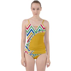 Pattern 32 Cut Out Top Tankini Set by GardenOfOphir