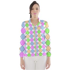 Quatrefoil Ii Women s Windbreaker by GardenOfOphir