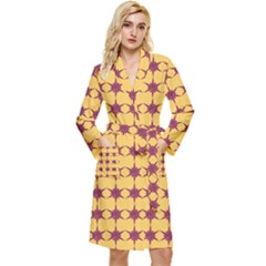 Pattern 141 Long Sleeve Velvet Robe by GardenOfOphir