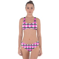 Pattern 170 Criss Cross Bikini Set by GardenOfOphir
