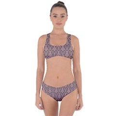 Pattern 242 Criss Cross Bikini Set by GardenOfOphir